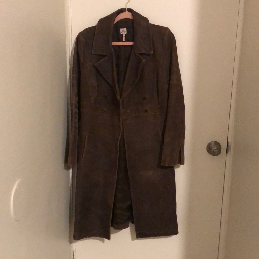 Joie Leather Coat